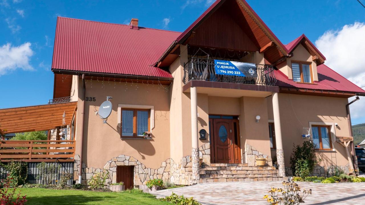 U Jedrusia Apartman Zubrzyca Gorna Kültér fotó