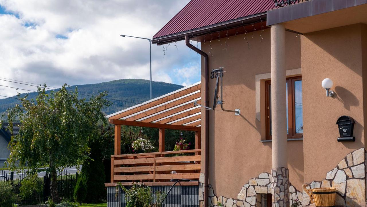 U Jedrusia Apartman Zubrzyca Gorna Kültér fotó